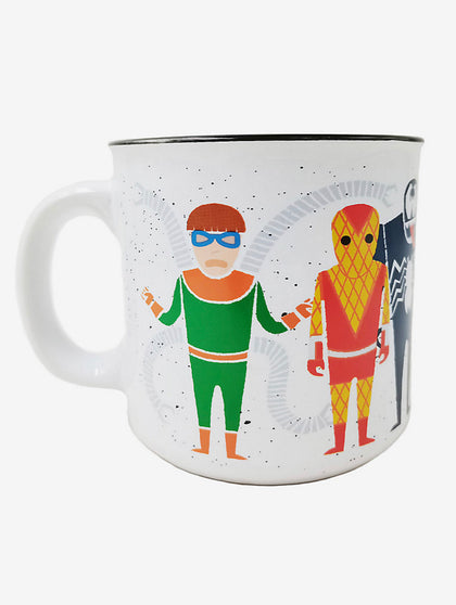 Hombre Araña Taza Personajes Caricatura