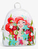 La Sirenita Mochila Ariel Floral