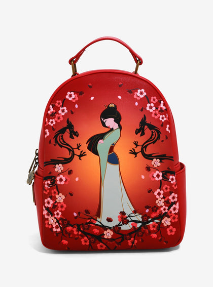 Mulan Mochila Roja Magnolia