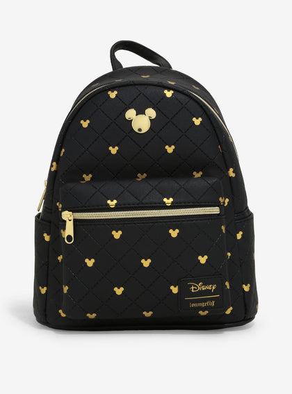 Mickey Mouse Mochila Dorado y Negro PRE-ORDEN