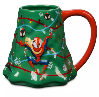 Hombre Araña Arbol De Navidad Spider Man Taza