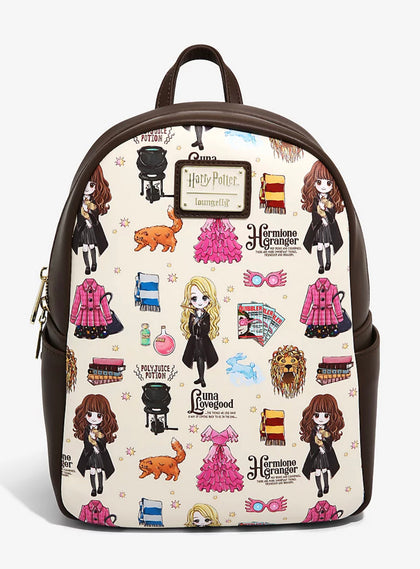 Harry Potter Mochila Luna Lovegood Y Hermione