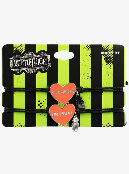 BeetleJuice Set De Pulseras Mejores Amigos Bff