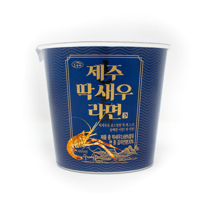 Korean Red-banded Lobster Ramen, Noodle Soup, Spicy Seafood Flavor