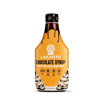 Lakanto Sugar Free Chocolate Syrup - Endulzado con Fruta del Monje