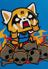 Sanrio Aggretsuko Mochila Cosplay 2 Caras