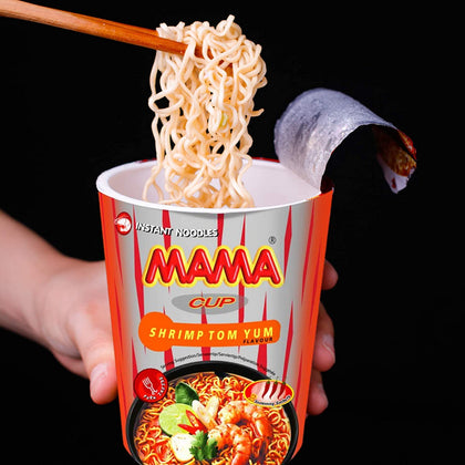 MAMA Noodles SHRIMP TOM YUM Instant Cup of Noodles (6)