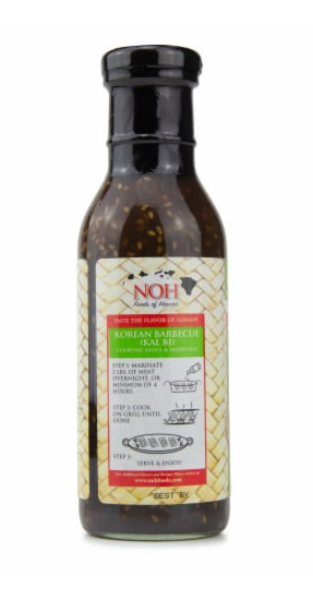 NOH Korean Barbecue (Kalbi) Cooking Sauce & Marinade