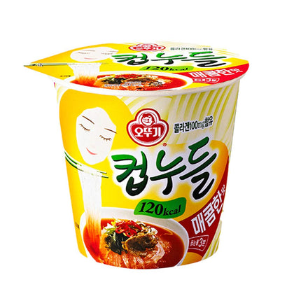 [Ottogi] Cellophane Noodles Cup Ramen Hot & Spicy (6)