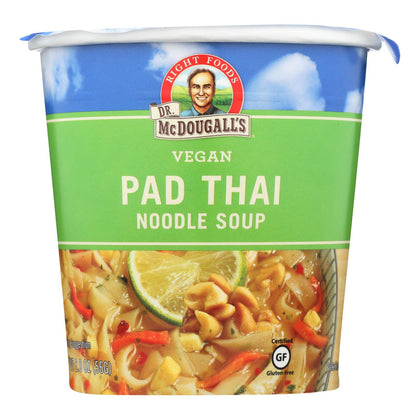 Dr. Mcdougall's Vegan Pad Thai Noodle Soup Big Cup (6)