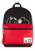 Snoopy Mochila Blanco Y Rojo