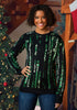 Matrix Ugly Sweater Sueter Codigo Navidad