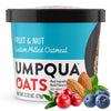 Umpqua Oats Oatmeal Cups Variety Pack, Fruit and Nut and Vanilla Almond